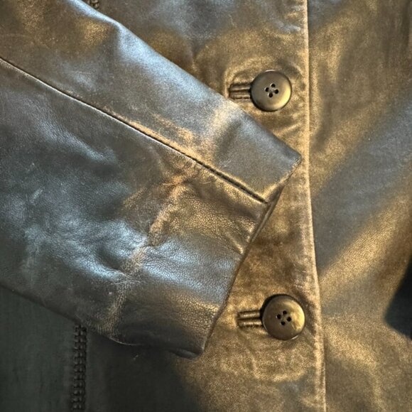 Avanti brown leather jacket size XL - Picture 2 of 14